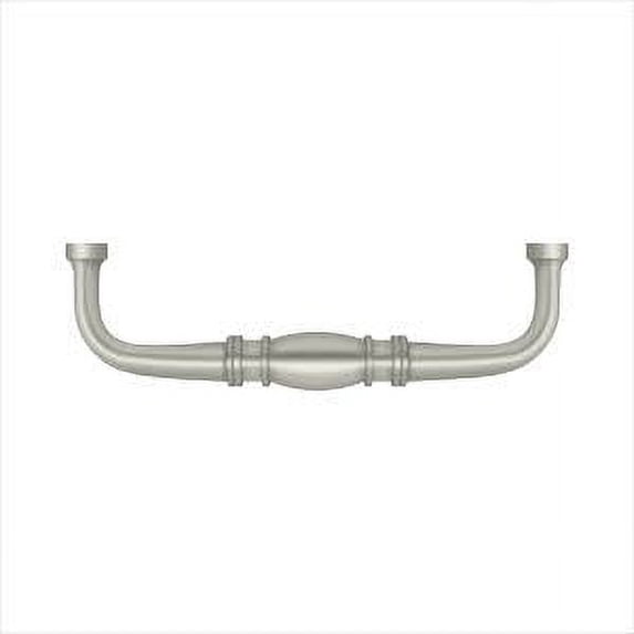 Deltana K4474U15 Colonial Wire Pull, 4" in Brushed Nickel