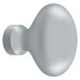 thumbnail image 1 of Deltana KE125U26D Knob, Oval/Egg Shape in Brushed Chrome, 1 of 3