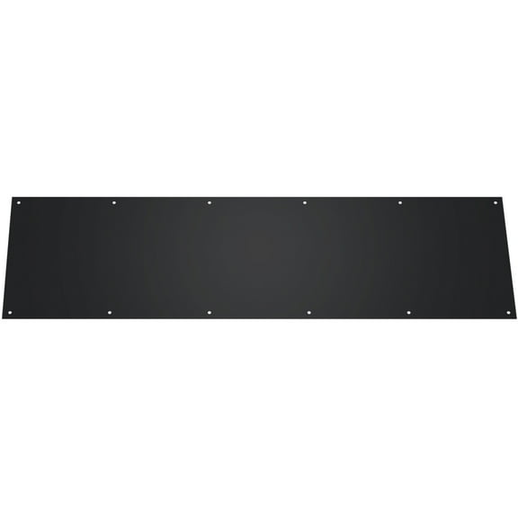 Deltana KP1034U19 10" x 34" Kick Plate - Matte Black