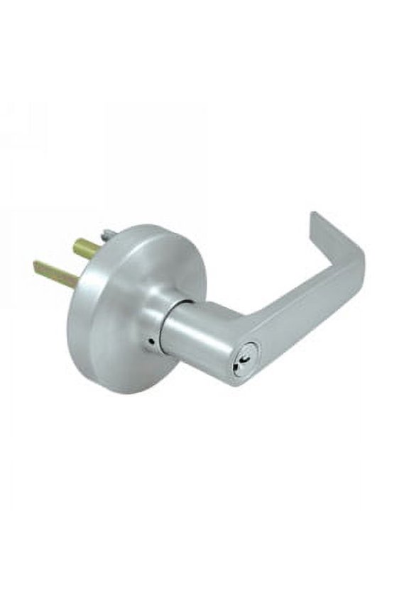 Deltana LTED80LS-26D Pro Series Commercial Lever Trim For Exit Device 80 Style Entry Brushed Chrome