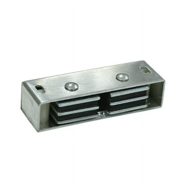 Deltana MC327 Magnetic Catch 3-1/8" x 1" x 3/4"; Satin Chrome Finish