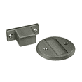thumbnail image 1 of Deltana MDHF25U15A 2-3/8" Diameter Flush Magnetic Door Holder Antique Nickel, 1 of 2