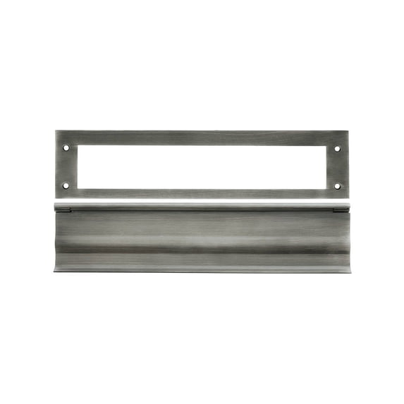 Deltana MS0030U15A 13" Length X 3-1/16" Height Heavy Duty Mail Slot Antique Nickel