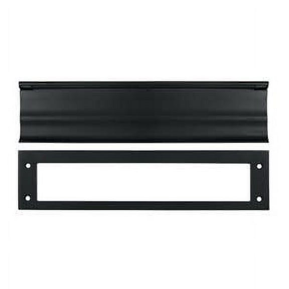 Deltana MS0030U19 Mail Slot; Heavy Duty; Black Finish