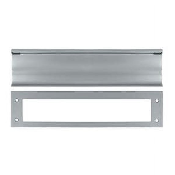 Deltana MS0030U26D Mail Slot; Heavy Duty; Satin Chrome Finish