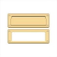 thumbnail image 1 of Deltana MS626CR003 Mail Slot 8-7/8" with Interior Frame; Lifetime Brass Finish, 1 of 2