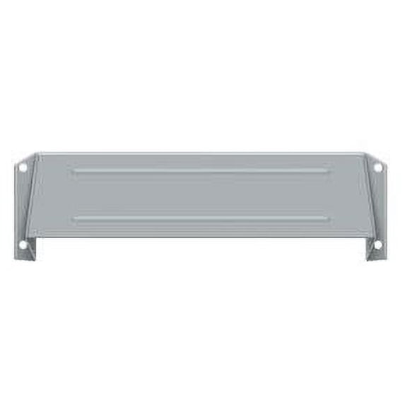 Deltana MSH158U26D Letter Box Hood; Satin Chrome Finish