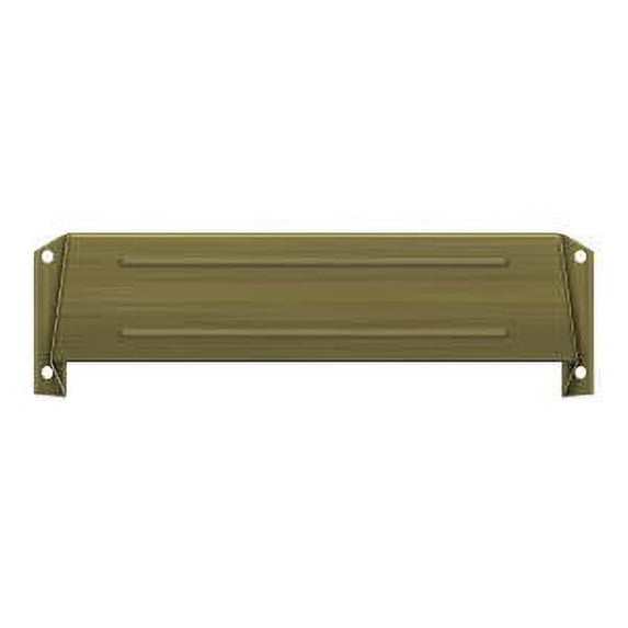 Deltana MSH158U5 Letter Box Hood; Antique Brass Finish