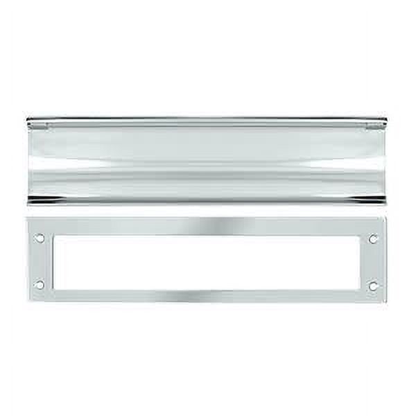 Deltana MS0030U26 13" Length X 31/16" Height Heavy Duty Mail Slot Polished Chrome