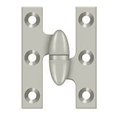 thumbnail image 1 of Deltana OK2015U15-R 2" X 1-1/2" Solid Brass Right Hand Olive Knuckle Hinge - Nickel, 1 of 2