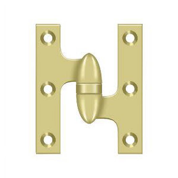 Deltana 3'' H x 2.5'' W Butt/Ball Bearing Single Door Hinge