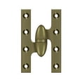 thumbnail image 1 of Deltana OK5032B5-L 5" X 3-1/4" Solid Brass Left Hand Olive Knuckle Hinge - Brass, 1 of 2