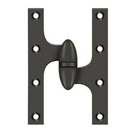 Deltana 6'' H x 4'' W Butt/Ball Bearing Single Door Hinge