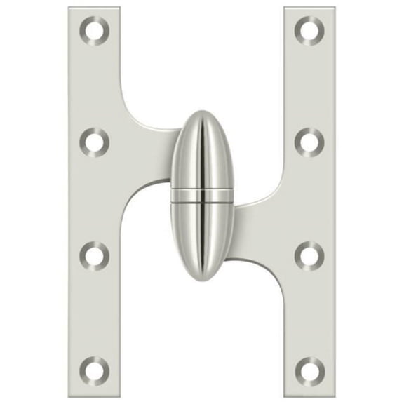 Deltana 6'' H x 4'' W Butt/Ball Bearing Single Door Hinge