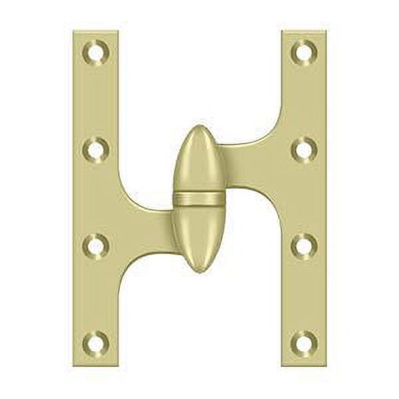 deltana 6'' h x 4.5'' w butt/ball bearing single door hinge