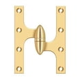 thumbnail image 1 of Deltana 6'' H x 4.5'' W Butt/Ball Bearing Single Door Hinge, 1 of 2