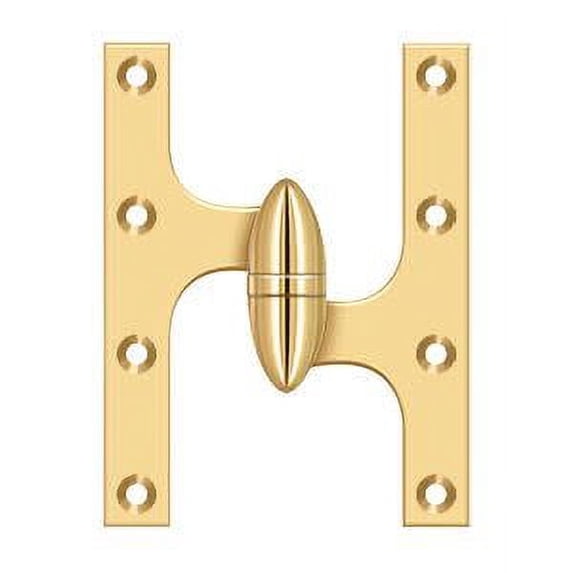 Deltana 6'' H x 4.5'' W Butt/Ball Bearing Single Door Hinge