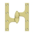 thumbnail image 1 of Deltana 6'' H x 5'' W Surface mount Single Door Hinge, 1 of 2
