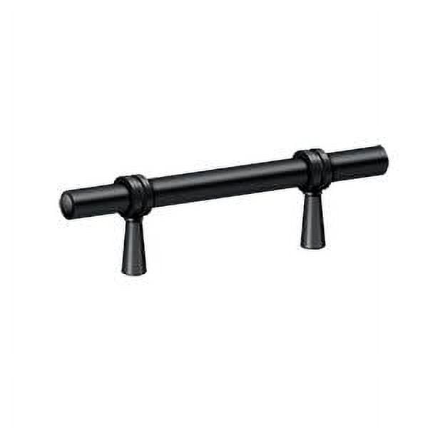 Deltana P310U19 Adjustable Pull 4-3/4"; Black Finish