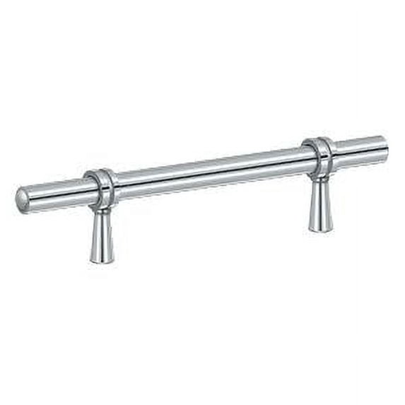 Deltana P311U26 Adjustable Pull 6-1/2"; Bright Chrome Finish