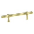 thumbnail image 1 of Deltana P311U3 Adjustable Pull 6-1/2"; Bright Brass Finish, 1 of 2