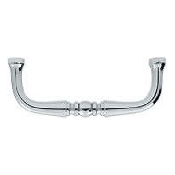 Deltana PCT300U26 Wire Pull, Traditional, 3" in Polished Chrome
