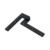 Deltana PH40U19 4-3/8" x 5/8" x 1-7/8" Hinge; Black Finish