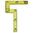 thumbnail image 1 of Deltana PH60U3 4-3/8" x 5/8" x 1-7/8" Hinge; Bright Brass Finish, 1 of 2