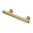 thumbnail image 1 of Deltana POM40U4 Contemporary Cabinet Pull 4", Pommel, Solid Brass in Brushed Brass, 1 of 2