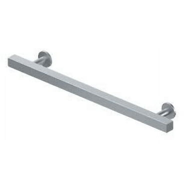 Deltana POM70U26D Contemporary Cabinet Pull, 7", Pommel, Solid Brass in Brushed Chrome