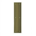 thumbnail image 1 of Deltana PP2280U5 Framed Push Plate, HD, 3 1/2" x 15" in Antique Brass, 1 of 2