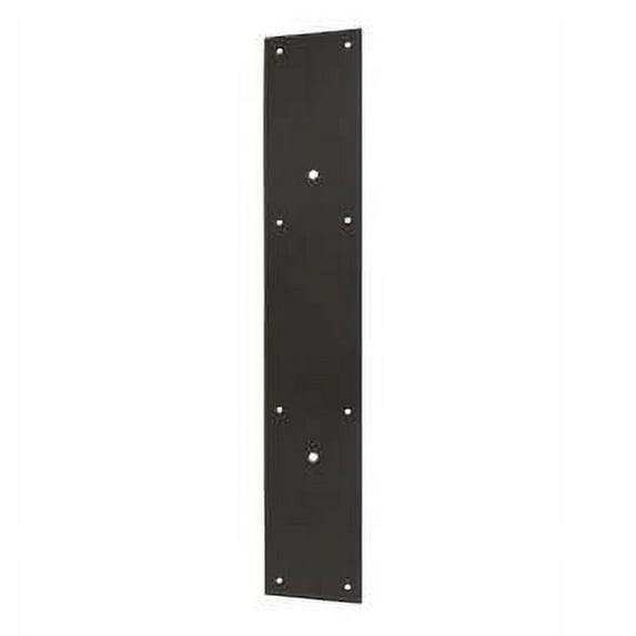 Deltana PPH3520U10B Push Plate 20" for 10" Door Pull in Oil-rubbed Bronze
