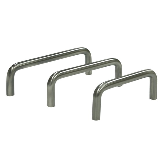 Deltana PW400U15A 4-Inch Center to Center Solid Brass Wire Pull