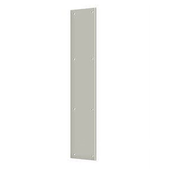 3-1/2" x 20" Push Plate - Brushed Nickel