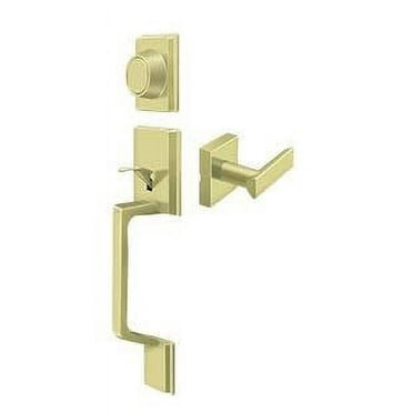 Deltana Prhhdl Highgate Dummy Set Handleset - Brass