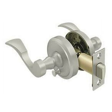 Deltana Prllr2rh Lacovia Right Handed Privacy Door Leverset - Nickel