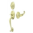 thumbnail image 1 of Deltana Prrhch Riversdale Keyed Entry Single Cylinder Handleset - Brass, 1 of 1