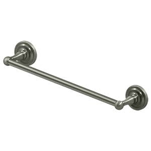 Deltana R2002-U15A 18" Center To Center R-Series Bathroom Towel Bar Single Antique Nickel