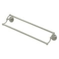 thumbnail image 1 of Deltana R2006 24" Solid Brass Double Towel Bar From The R Series - Nickel, 1 of 2
