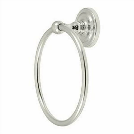 Deltana R2008-U14 6-1/2" Diameter R Series Traditional Towel Ring Polished Nickel