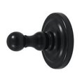 thumbnail image 1 of Deltana R2009-U19 R Series Single Robe Hook - Black, 1 of 2