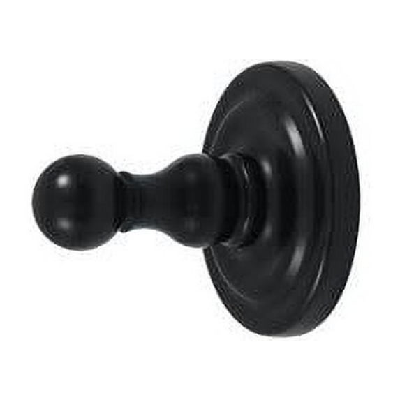 Deltana R2009-U19 R Series Single Robe Hook - Black