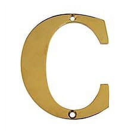 Deltana RL4C-CR003 4-Inch Residential Letter C House Board