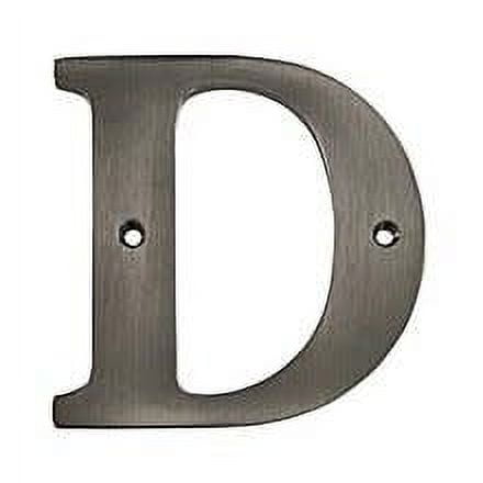 Deltana RL4D-15A 4-Inch Residential Letter D House Board