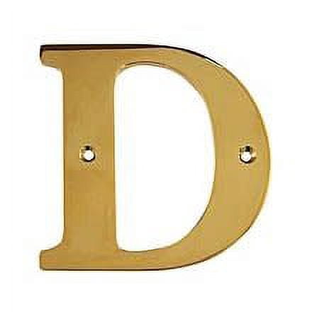 Deltana RL4D-CR003 4-Inch Residential Letter D House Board
