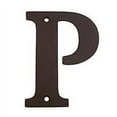 thumbnail image 1 of Deltana RL4P-10B 4" Residential Letter P; Oil Rubbed Bronze Finish, 1 of 3