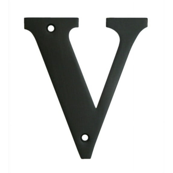 Deltana RL4V-10B 4-Inch Residential Letter V House Board