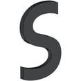 thumbnail image 1 of Deltana RNB-SU19 4" B Series Letter S with Risers - Matte Black, 1 of 1