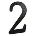 thumbnail image 1 of Deltana RNZ42 4" Numbers; Zinc; Black Finish, 1 of 2