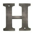 thumbnail image 1 of Deltana RL4H-15A 4" Height Residential House Letter Letter H Antique Nickel, 1 of 2